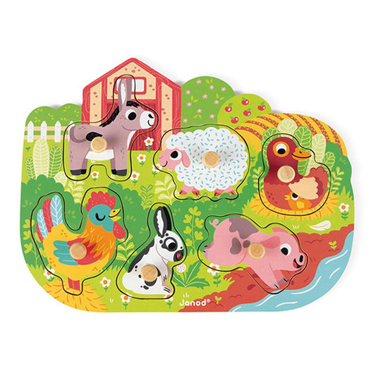 Puzzle Bauernhof 6 Teile