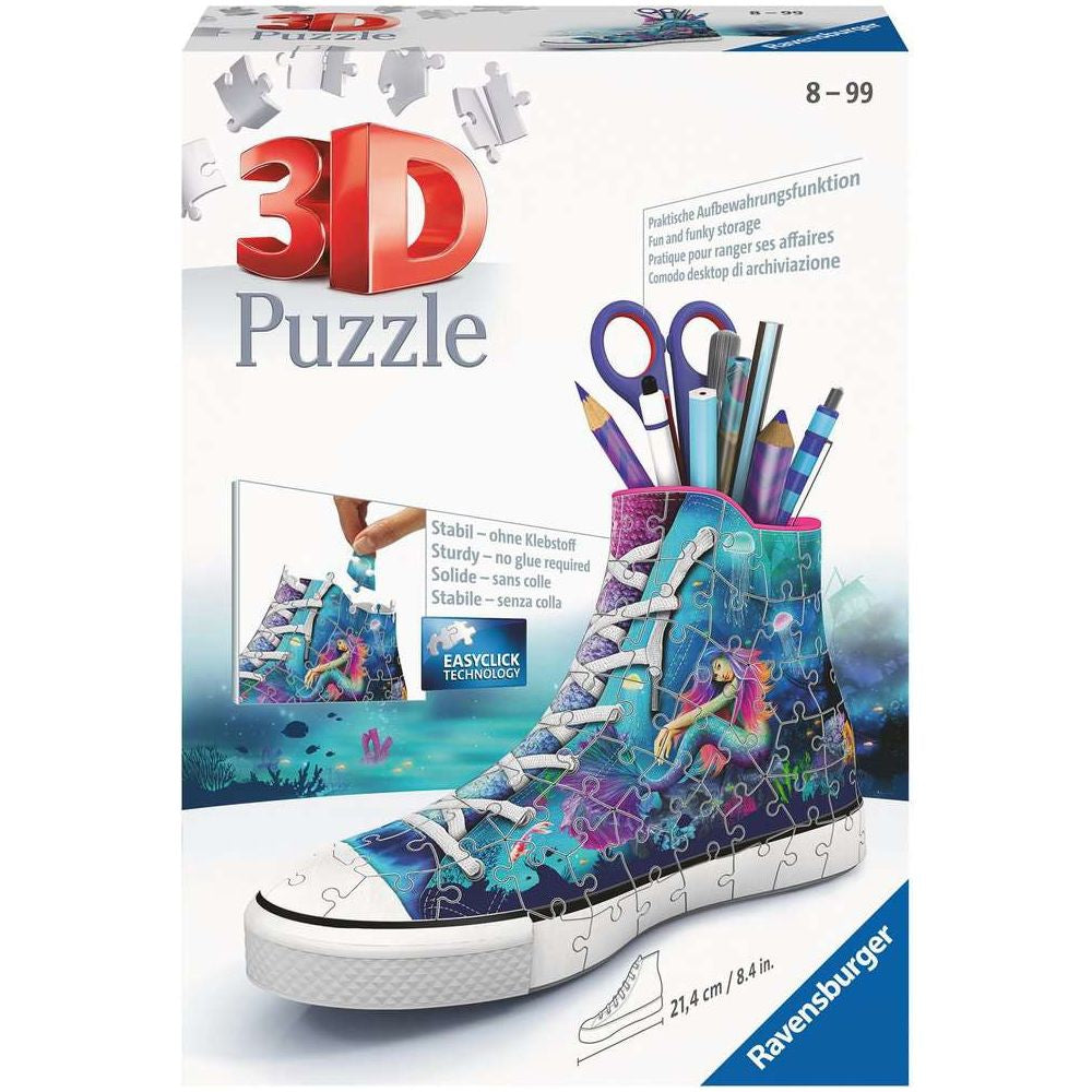 3D Puzzle Sneaker - Bezaubernde Meerjungfrauen