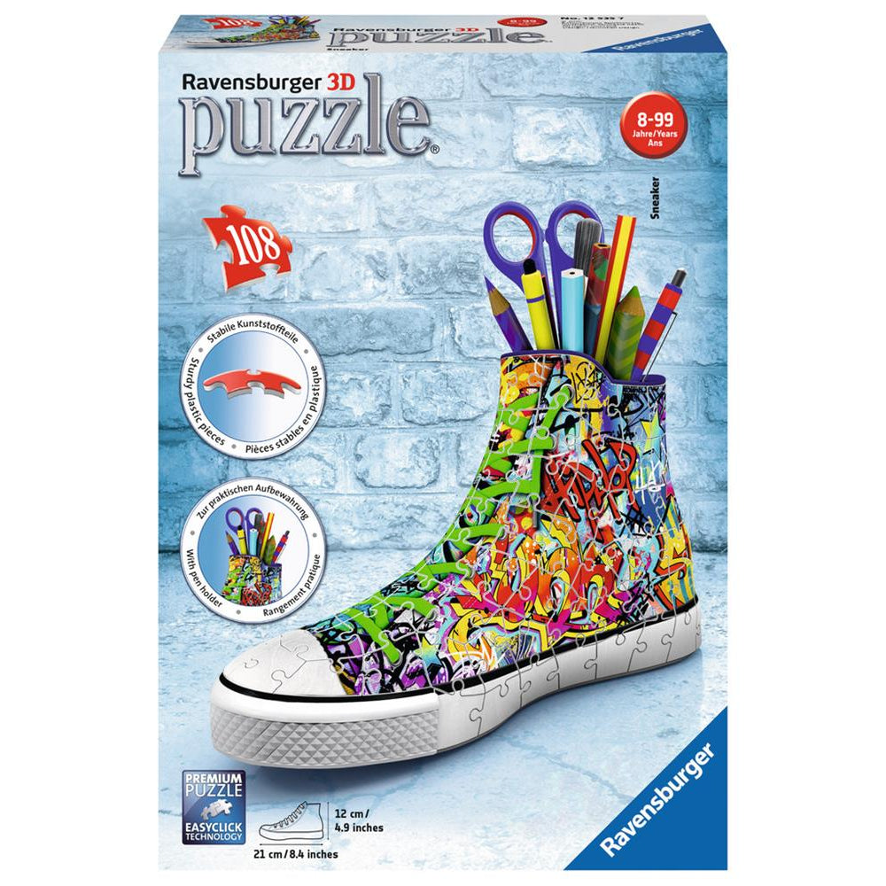 3D Puzzle Sneaker - Graffiti