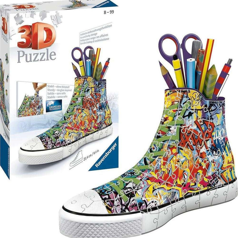 3D Puzzle Sneaker - Graffiti