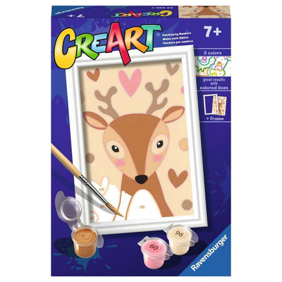 CreArt - Malen nach Zahlen - Cute Deer