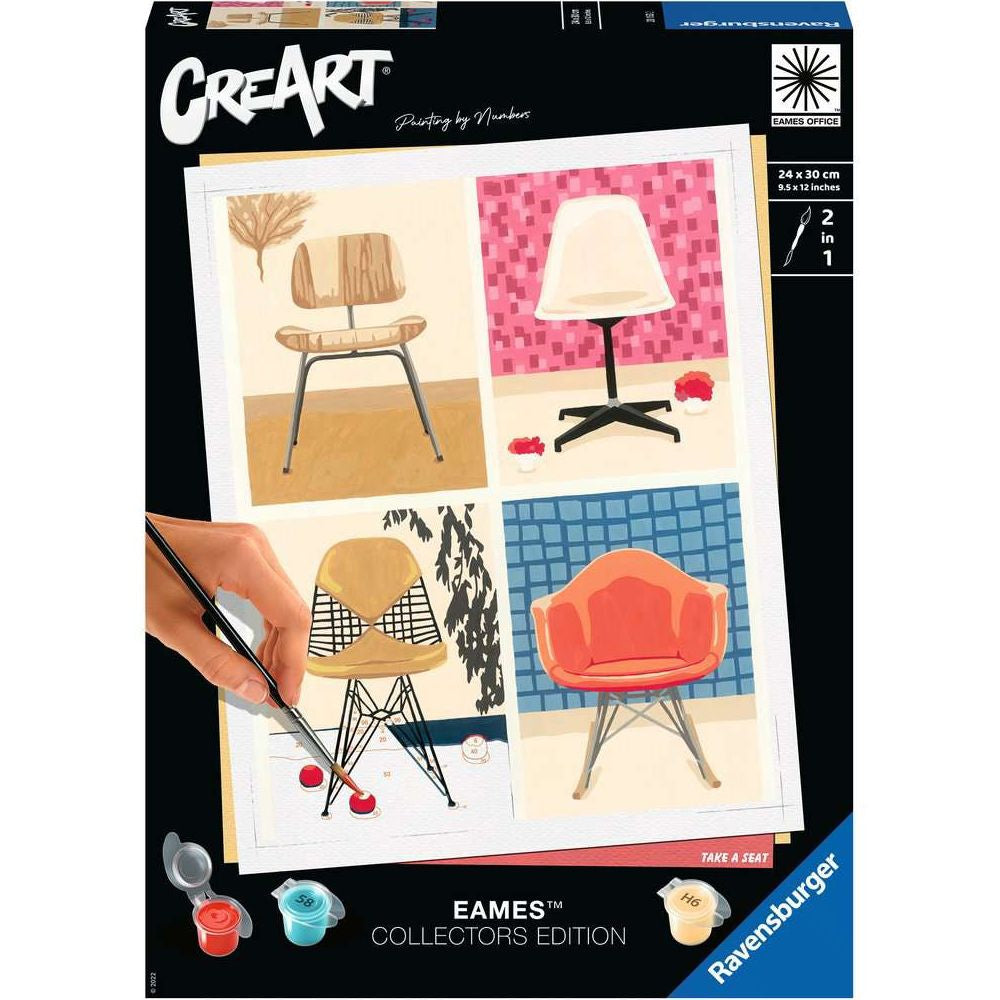 CreArt - Malen nach Zahlen - EAMES Take a Seat