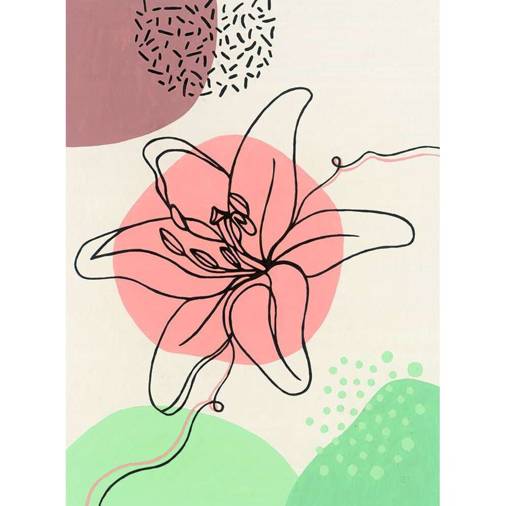 CreArt - Malen nach Zahlen - Floral Line Art