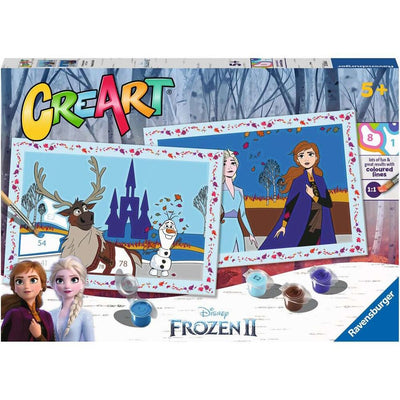 CreArt - Malen nach Zahlen - Frozen 2 - Friends for Life