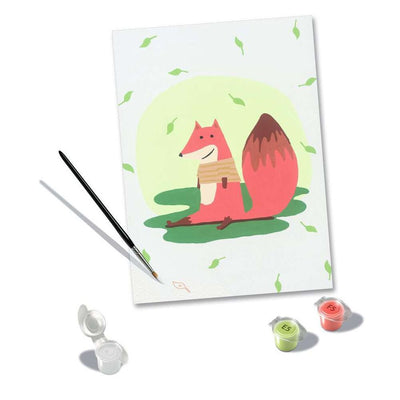 CreArt - Malen nach Zahlen - Hello Baby: Little Fox