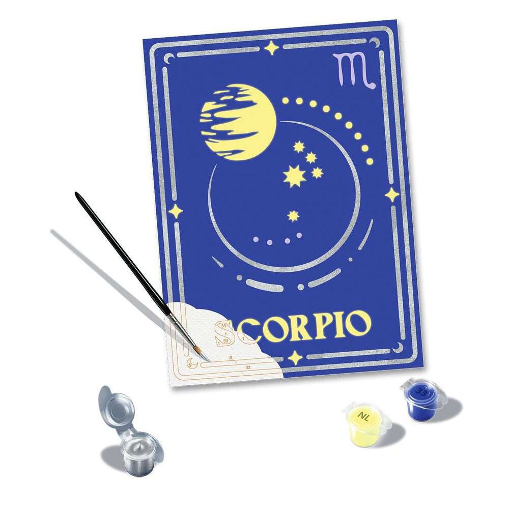 CreArt - Malen nach Zahlen - Scorpio