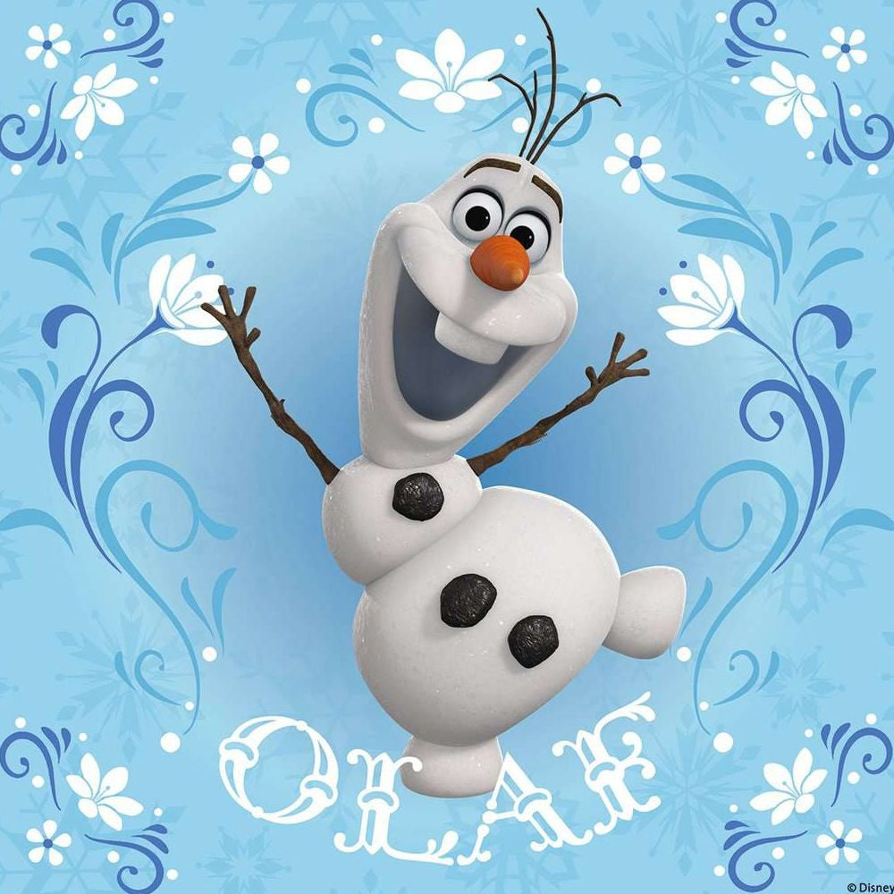 Elsa, Anna & Olaf