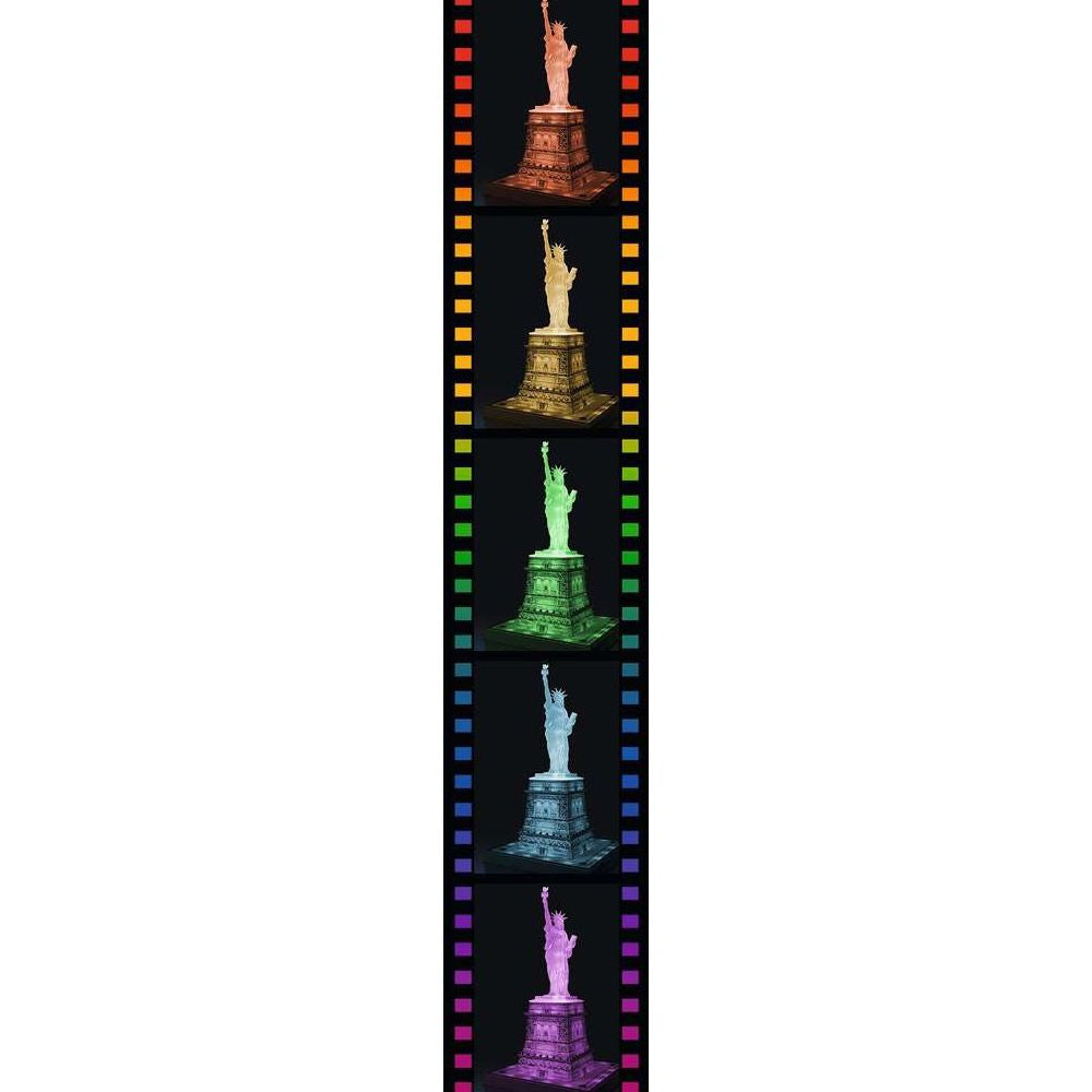 Freiheitsstatue bei Nacht