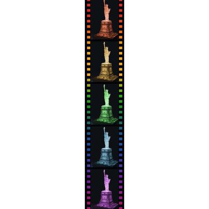 Freiheitsstatue bei Nacht