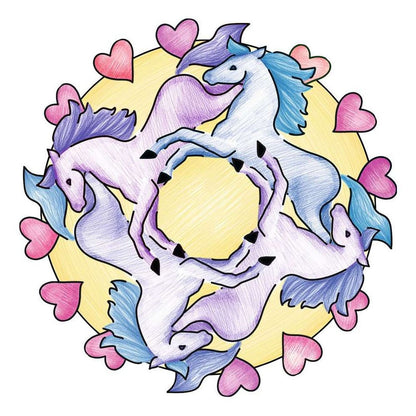Mandala Designer Mini horses