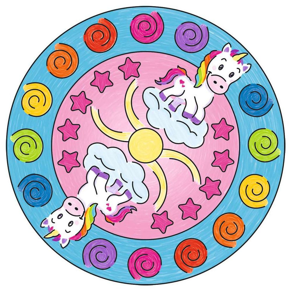 Mandala Designer Mini Unicorn