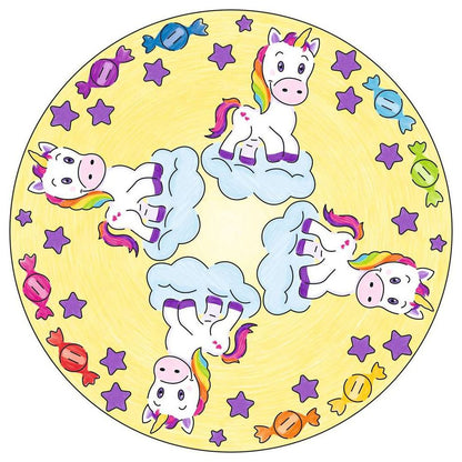 Mandala Designer Unicorn