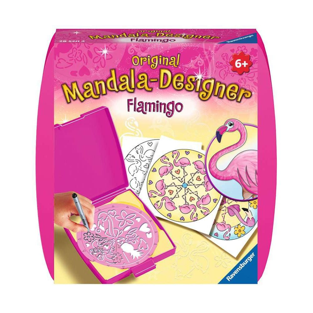 Mini Mandala-Designer Flamingo