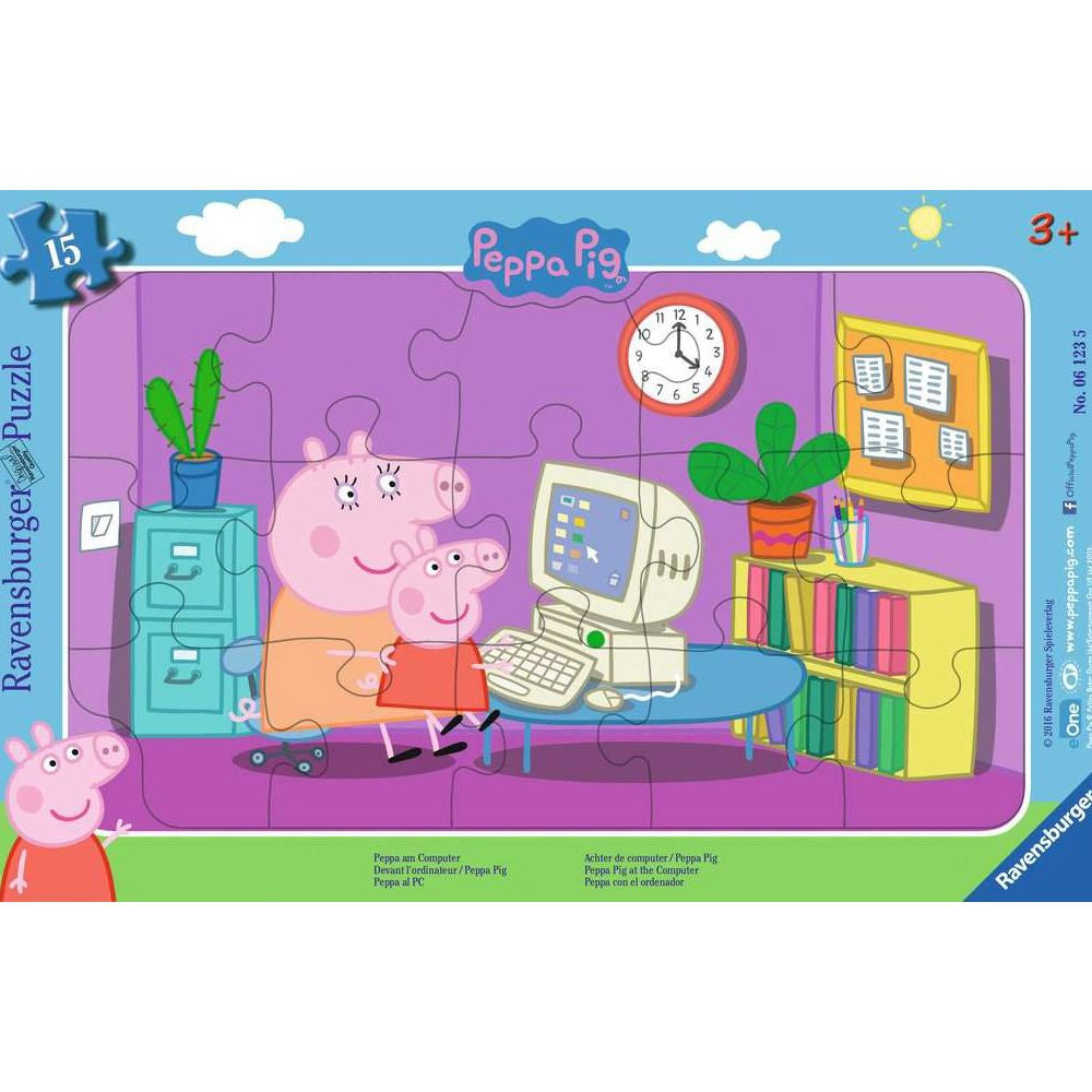 Peppa am Computer