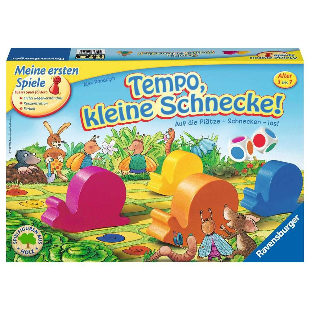 Tempo, kleine Schnecke!