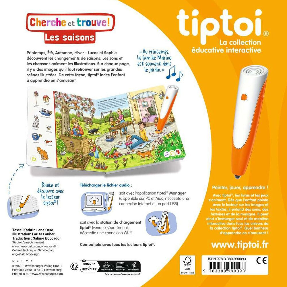 tiptoi® Cherche et Trouve Les saisons