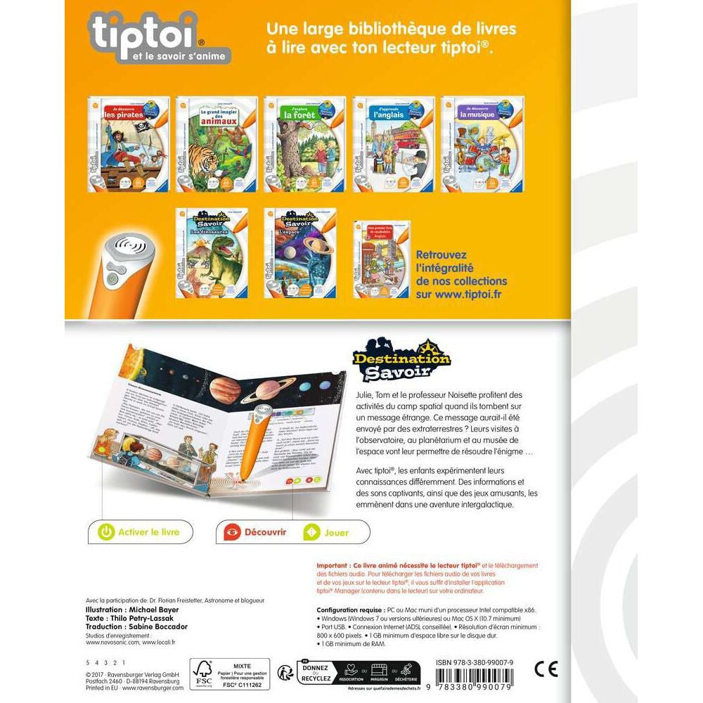 tiptoi® Destination Savoir L'Espace