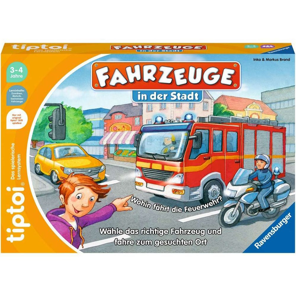 tiptoi® Fahrzeuge in der Stadt