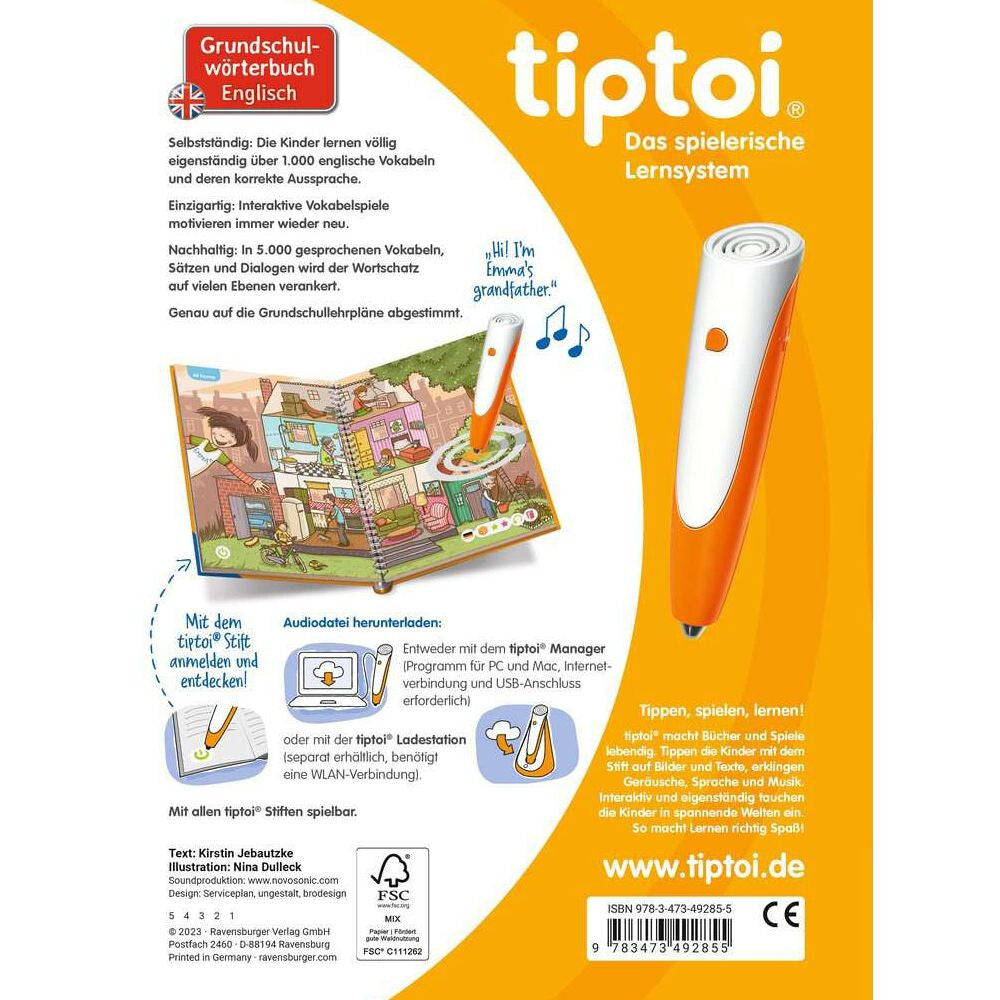 tiptoi® Grundschulwörterbuch Englisch