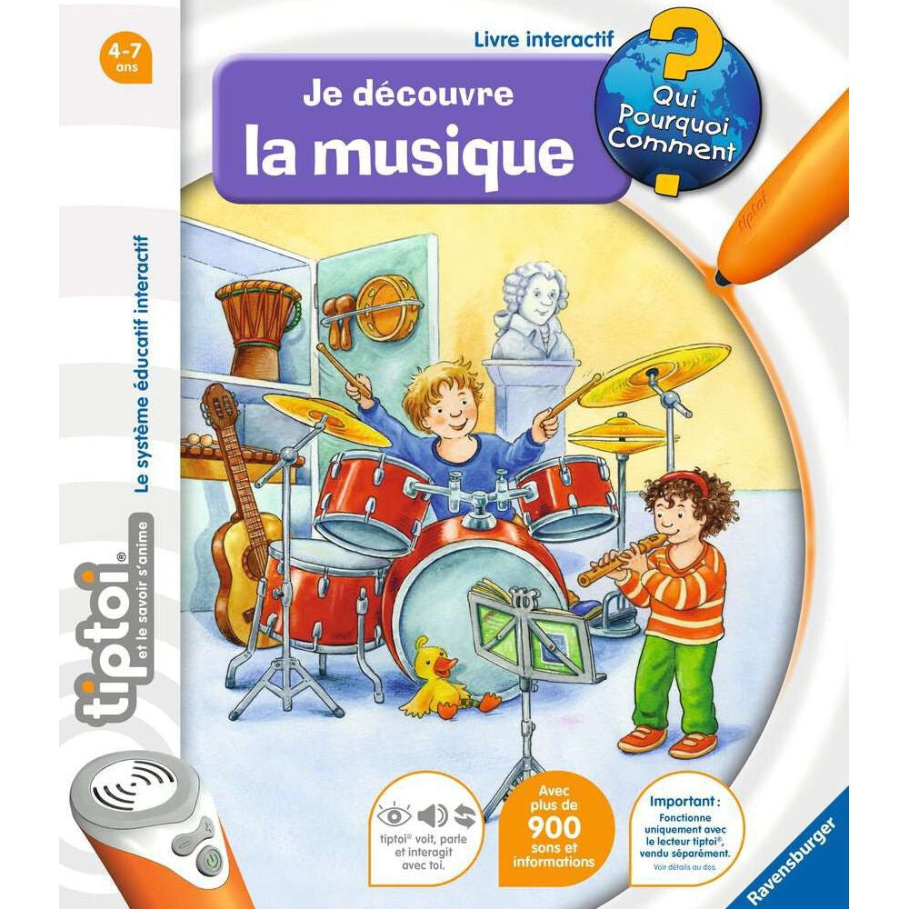 tiptoi® Je découvre la musique