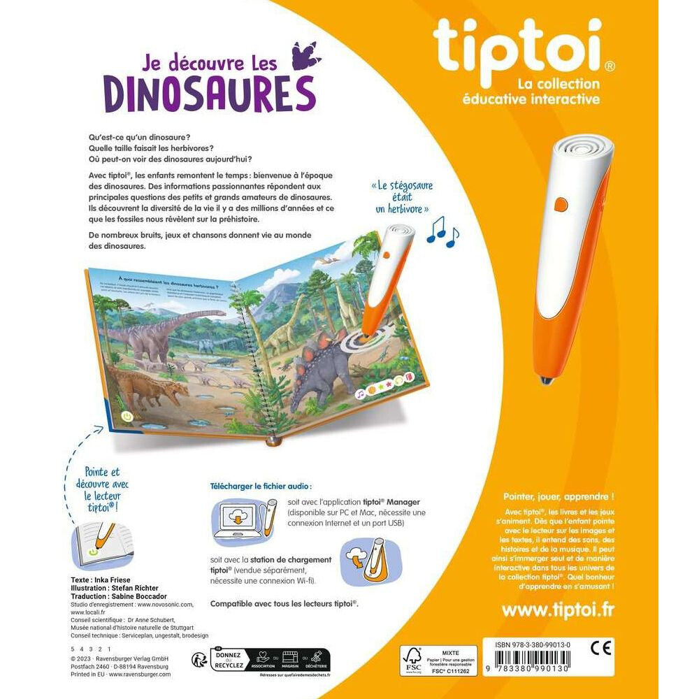 tiptoi® Je découvre les dinosaures