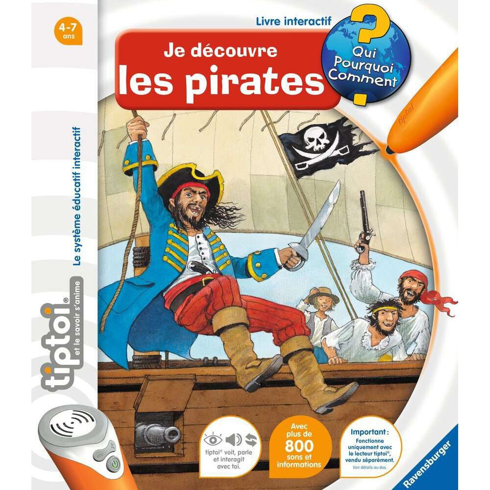 tiptoi® Je découvre les pirate