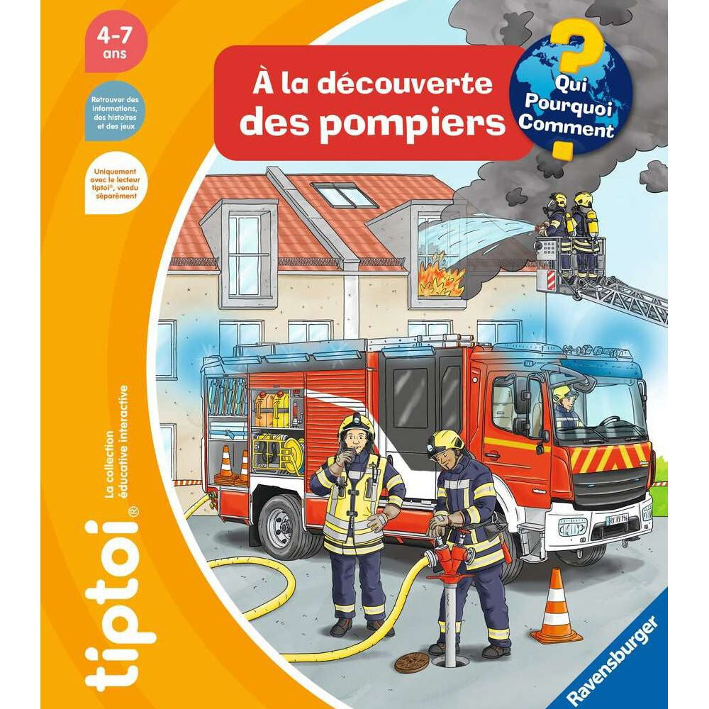 tiptoi® Je découvre les pompiers