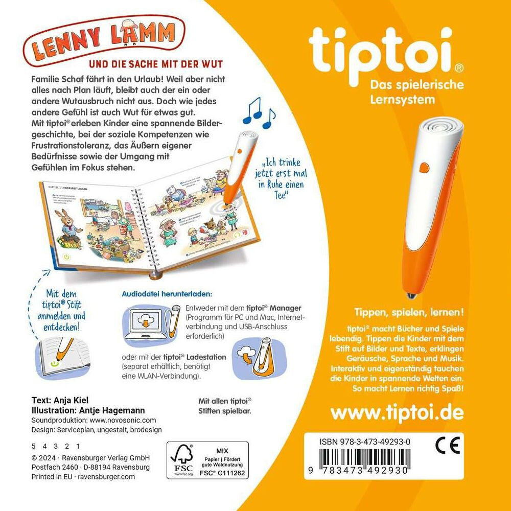 tiptoi® Lenny Lamm und die Sache mit der Wut