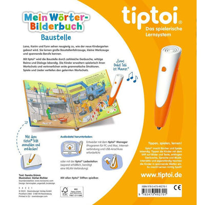 tiptoi® Mein Wörter-Bilderbuch Baustelle