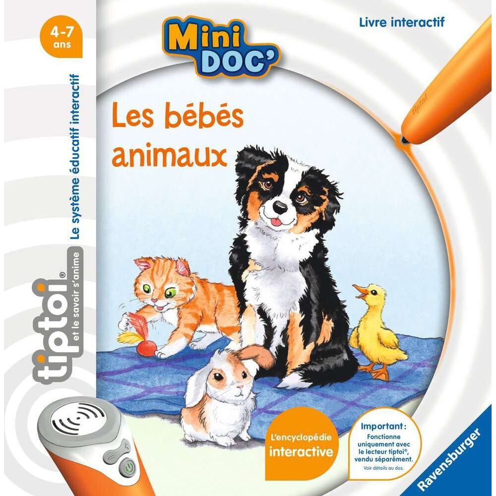 tiptoi® Mini Doc' Les bébés animaux