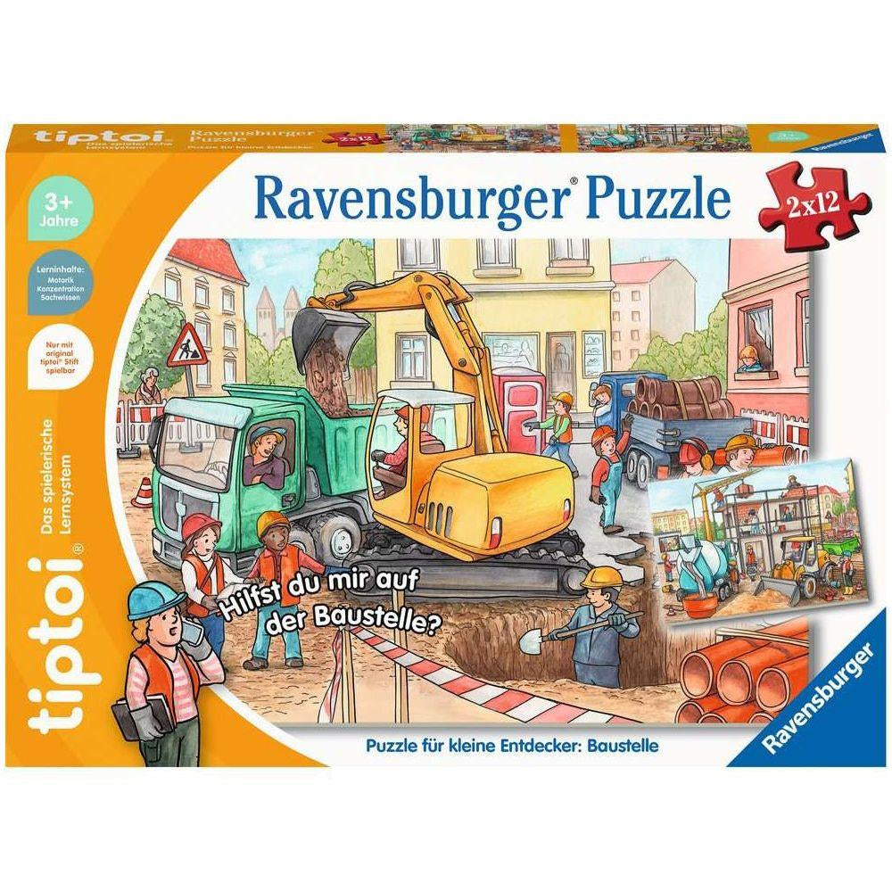 tiptoi® Puzzle per piccoli esploratori: Cantiere edile