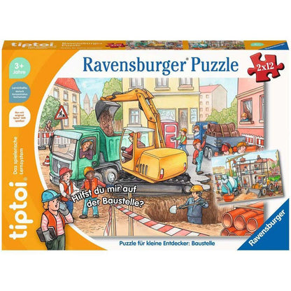 tiptoi® Puzzle per piccoli esploratori: Cantiere edile