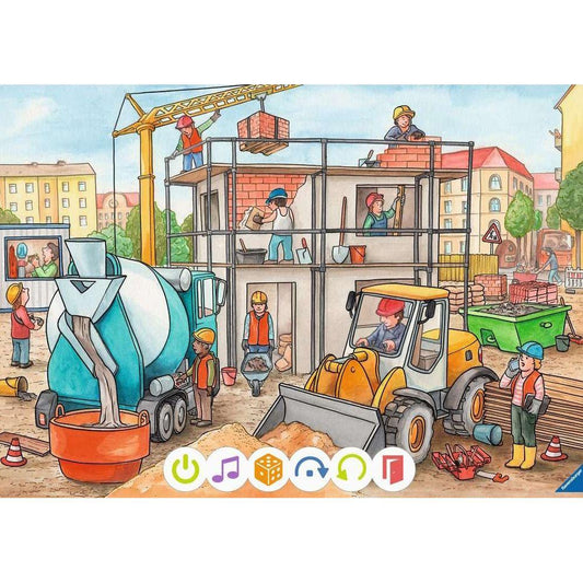 tiptoi® Puzzle per piccoli esploratori: Cantiere edile