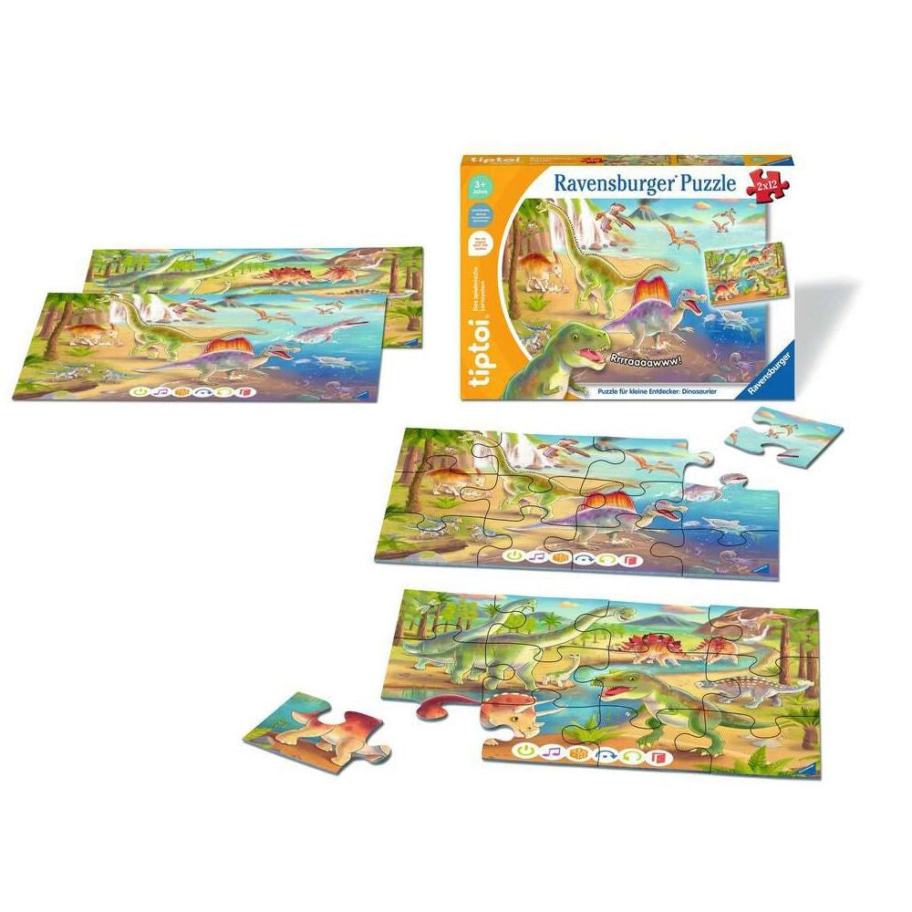 tiptoi® Puzzle für kleine Entdecker: Dinosaurier