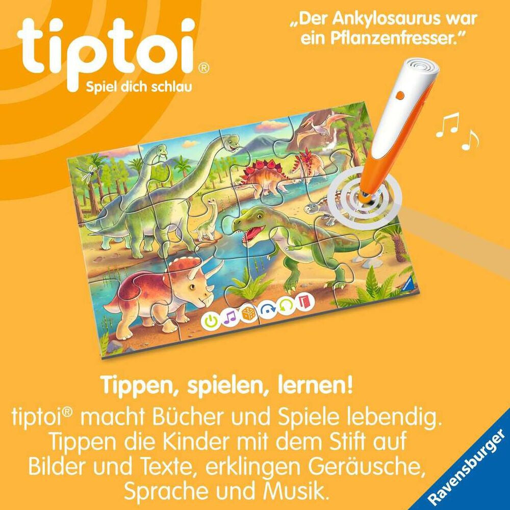 tiptoi® Puzzle für kleine Entdecker: Dinosaurier