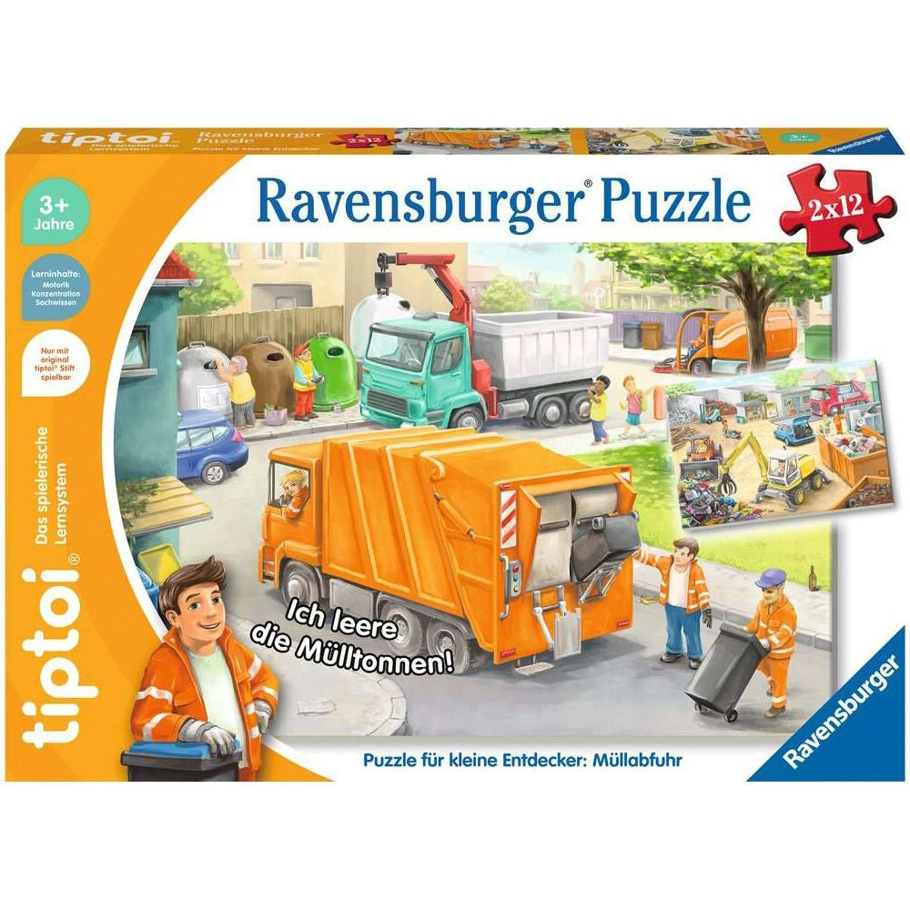 tiptoi® Puzzle für kleine Entdecker: Müllabfuhr