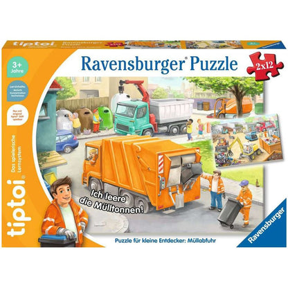 tiptoi® Puzzle für kleine Entdecker: Müllabfuhr