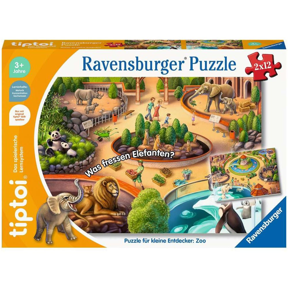 tiptoi® Puzzle per piccoli esploratori: Zoo
