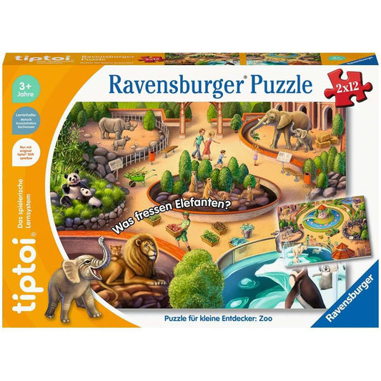 tiptoi® Puzzle per piccoli esploratori: Zoo