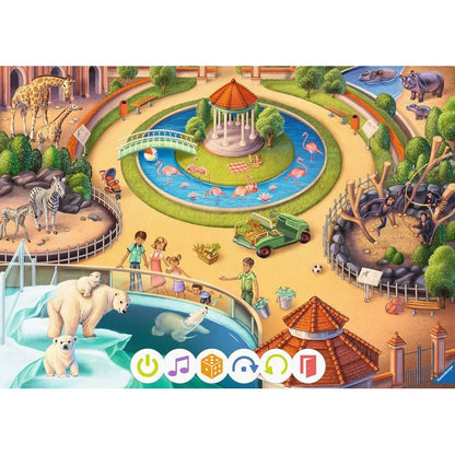 tiptoi® Puzzle per piccoli esploratori: Zoo