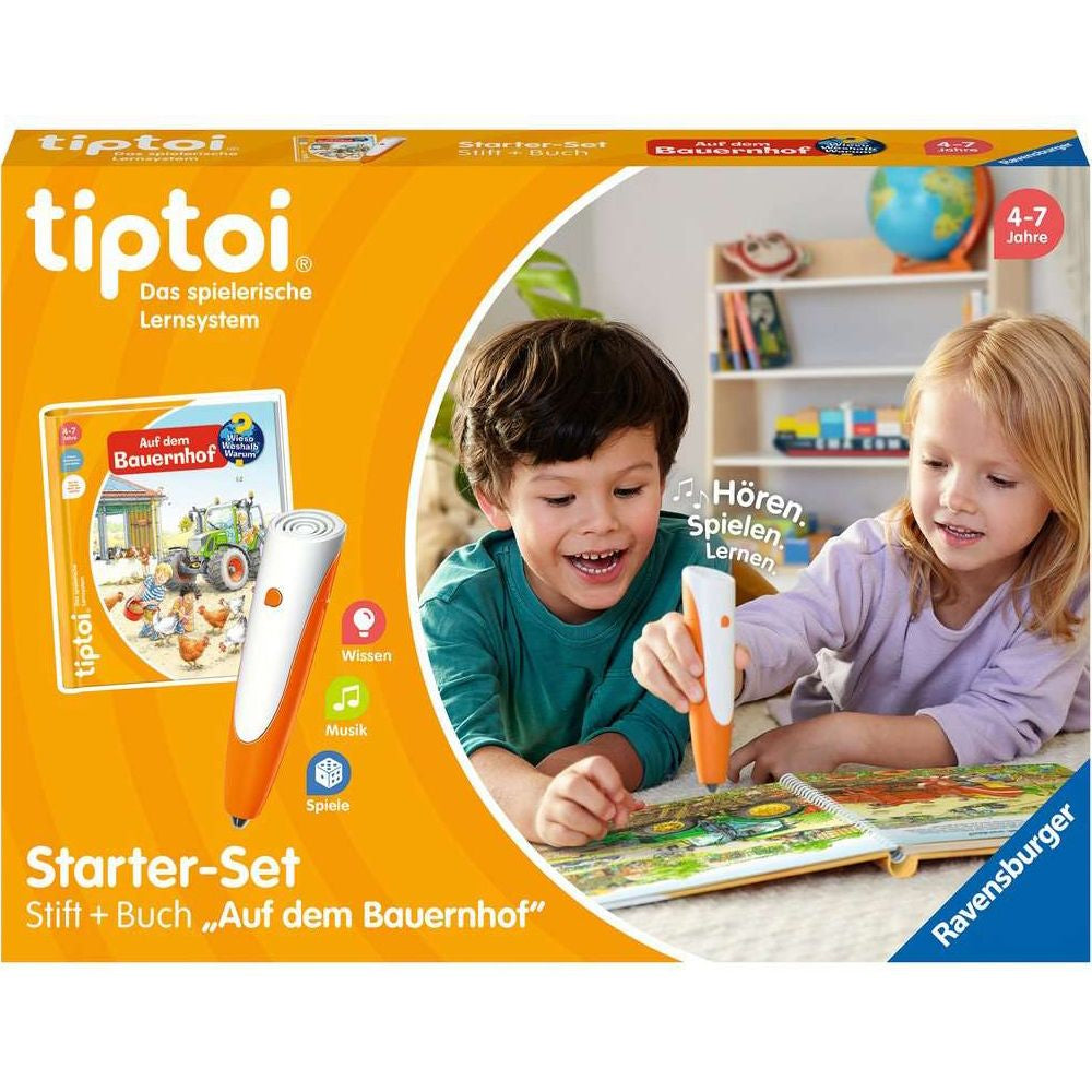 tiptoi® Starter-Set: Stift und Bauernhof-Buch