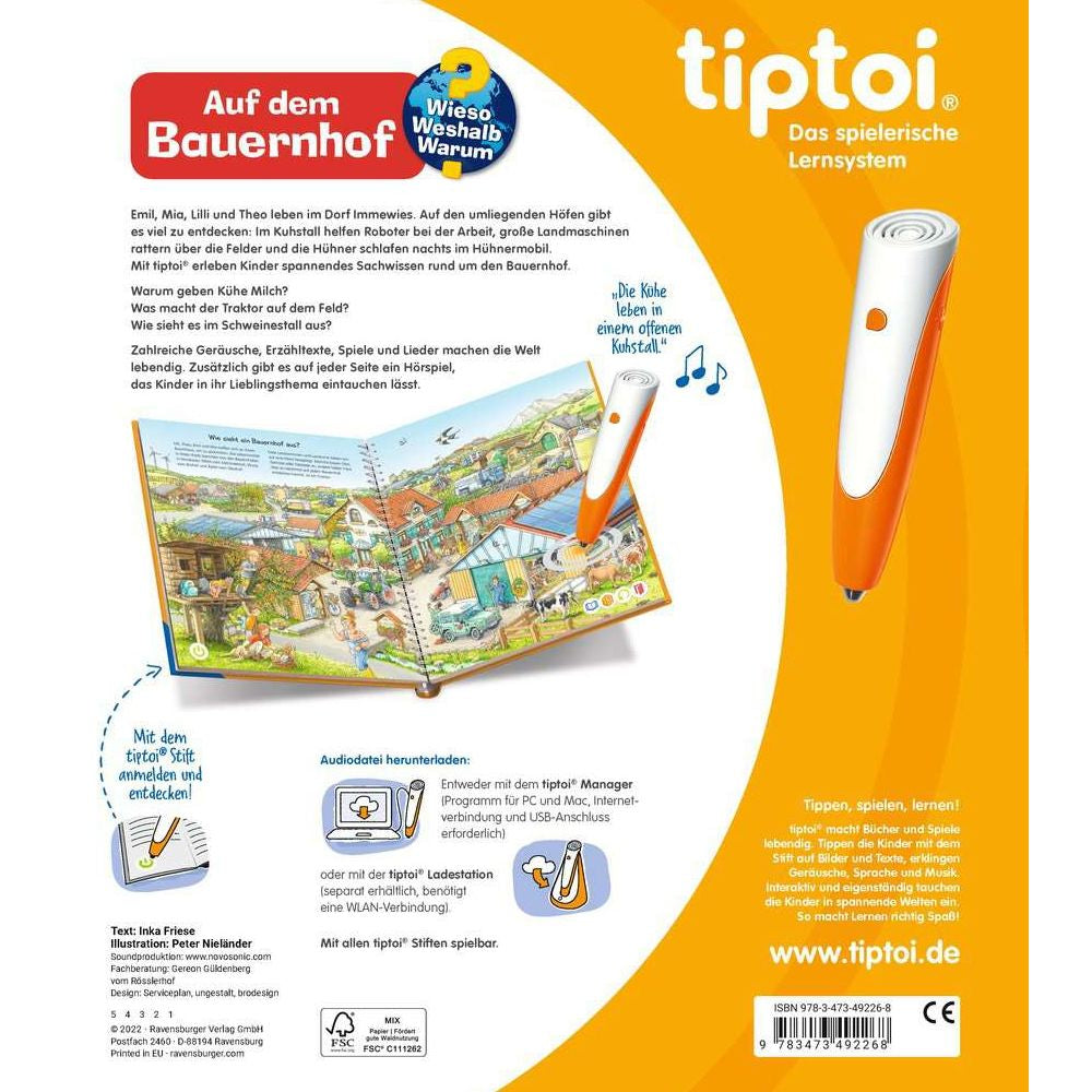 tiptoi® Wieso? Weshalb? Warum? Auf dem Bauernhof