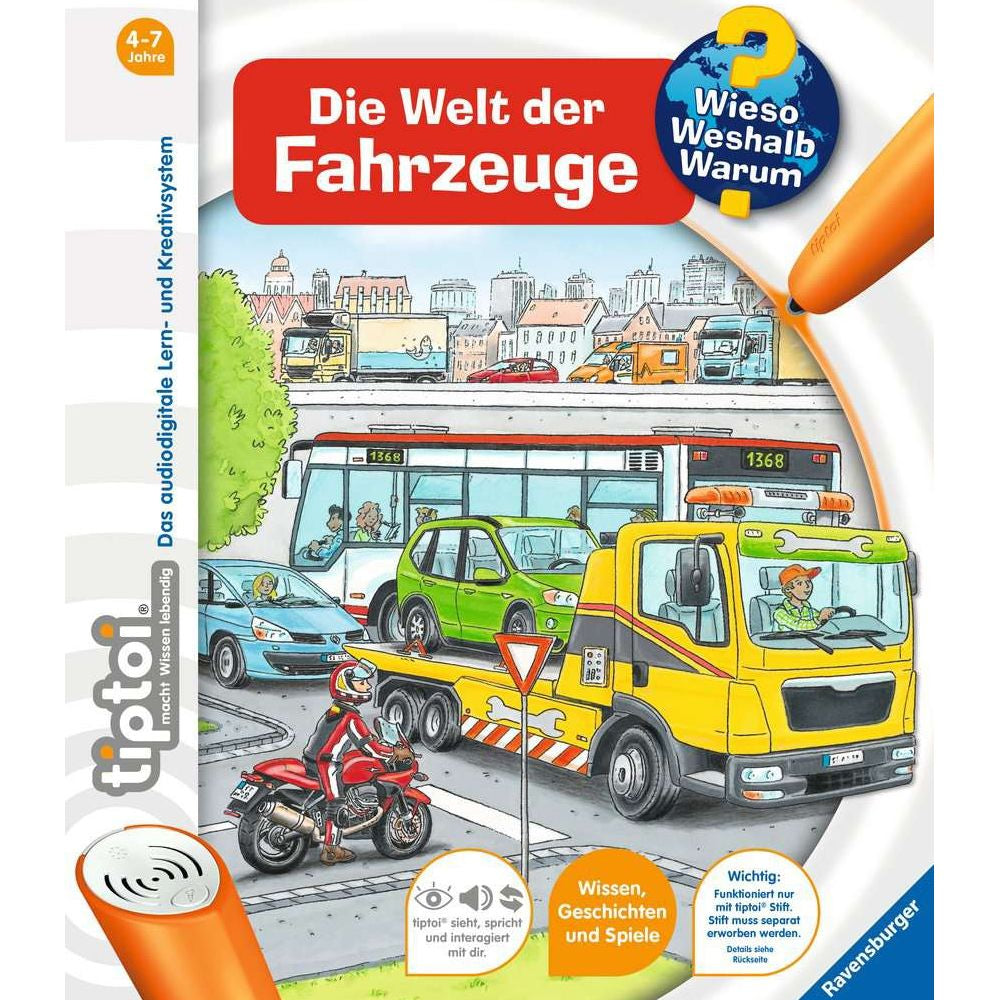 tiptoi® Wieso? Weshalb? Warum? Die Welt der Fahrzeuge