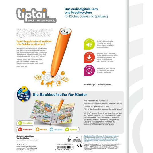 tiptoi® Wieso? Weshalb? Warum? Die Welt der Fahrzeuge