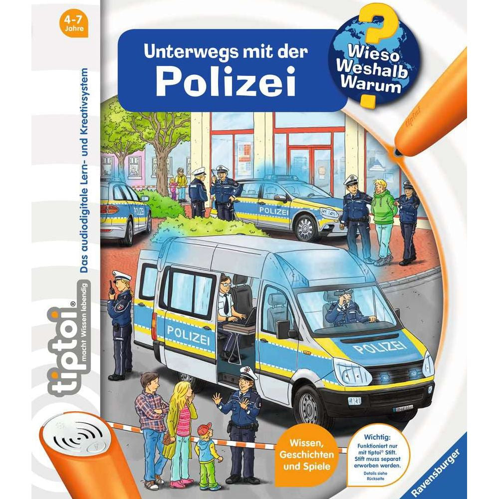 tiptoi® Wieso? Weshalb? Warum? Unterwegs mit der Polizei