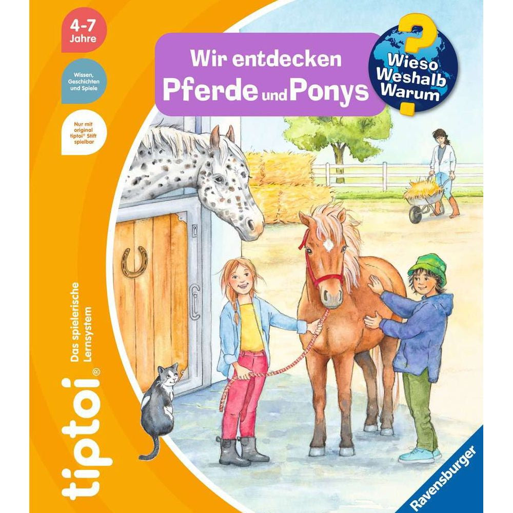 tiptoi® Wieso? Weshalb? Warum? Wir entdecken Pferde und Ponys