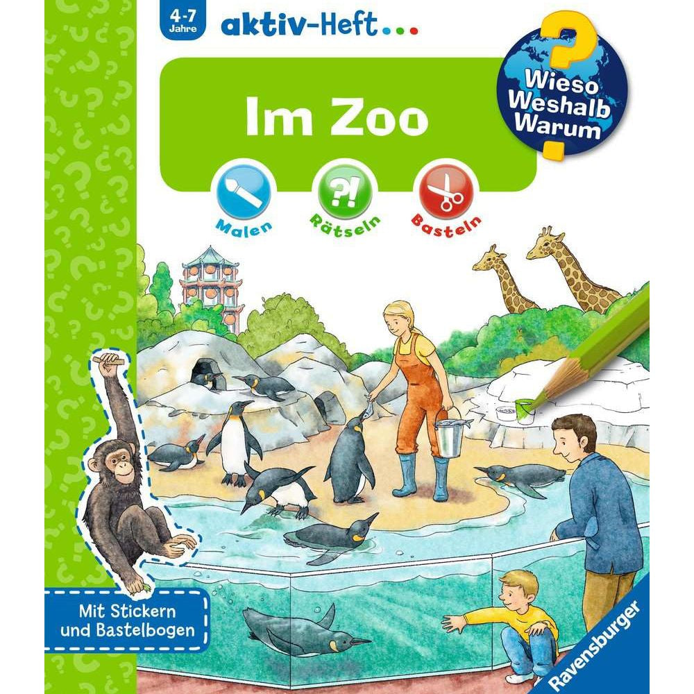 Wieso? Weshalb? Warum? aktiv-Heft: Im Zoo