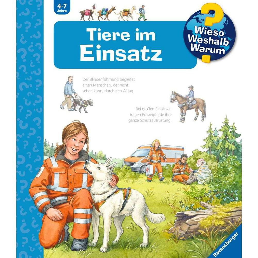 Wieso? Weshalb? Warum?, Band 16: Tiere im Einsatz