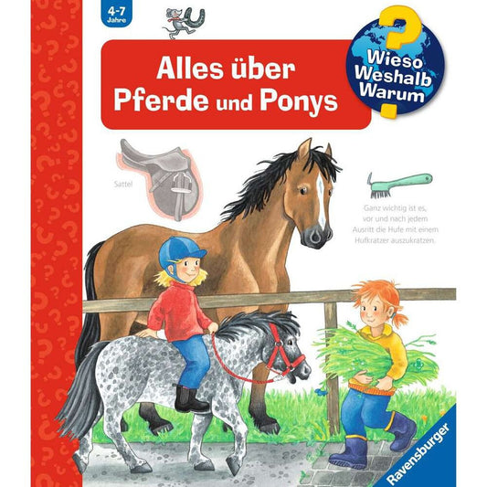 Wieso? Weshalb? Warum?, Band 21: Alles über Pferde und Ponys