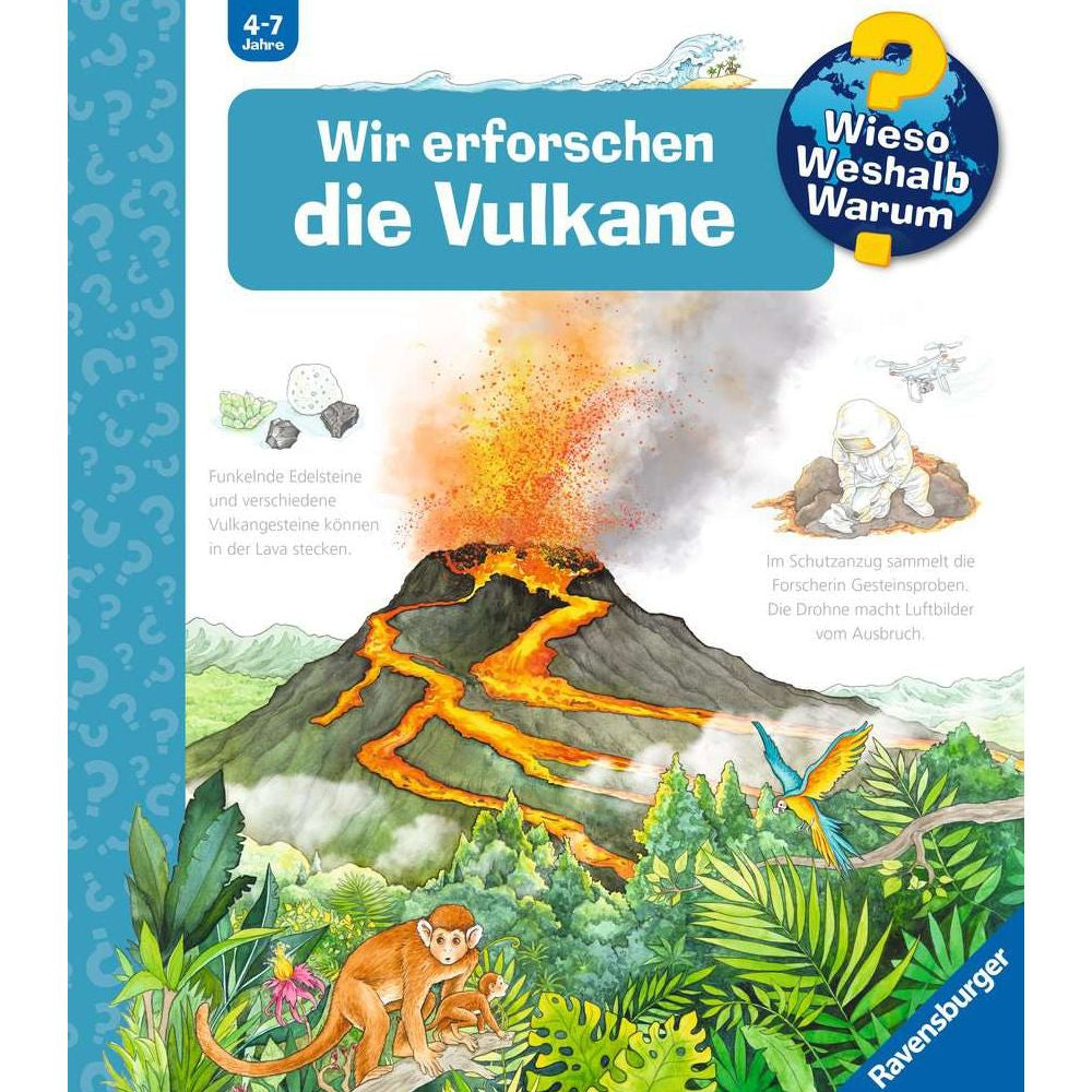 Wieso? Weshalb? Warum?, Band 4: Wir erforschen die Vulkane